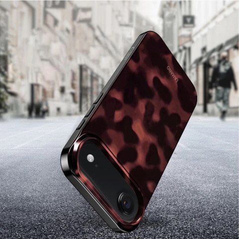 Etui Tech-Protect Lamano MagSafe na iPhone Air - czarno-czerwone