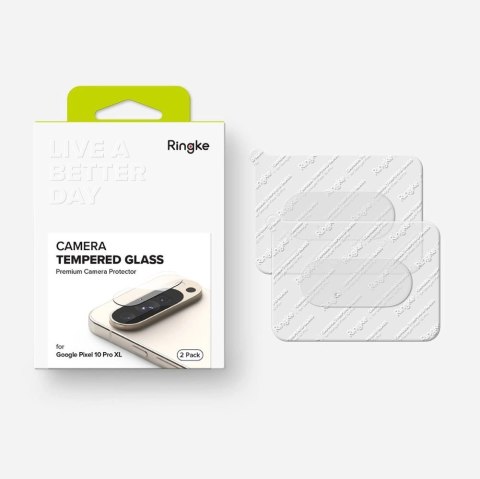 Osłona aparatu Ringke Camera Protector 2-pack na Google Pixel 10 Pro XL - przezroczysta