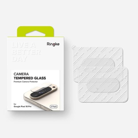 Osłona aparatu Ringke Camera Protector 2-pack na Google Pixel 10 Pro - przezroczysta