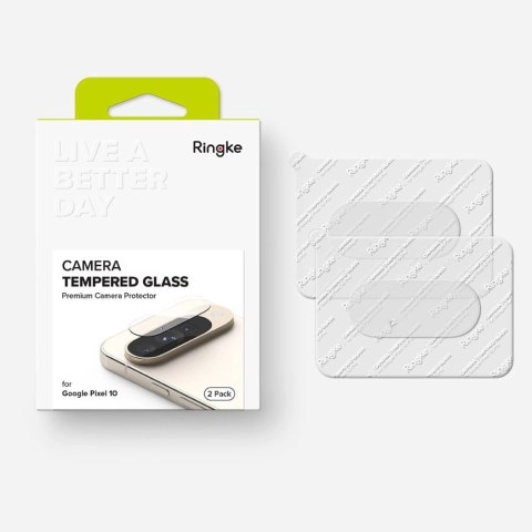 Osłona aparatu Ringke Camera Protector 2-pack na Google Pixel 10 - przezroczysta