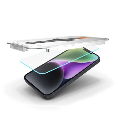 Szkło hartowane Spigen Glas.tR EZ Fit na iPhone 13 / 13 Pro / 14 / 16e