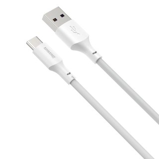 Baseus 2x kabel USB-A - USB Typ C szybkie ładowanie Quick Charge 40 W 5 A 1,5 m - biały (TZCATZJ-02)