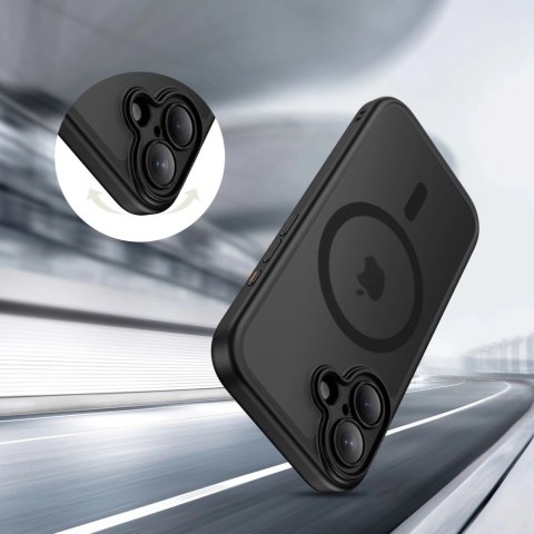 Etui Tech-Protect Magpeak Magsafe CC na iPhone 17 - czarny mat