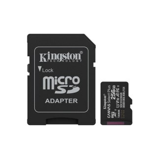 Kingston karta pamięci 256GB microSDXC Canvas Select Plus Gen3 150MB/s A1 Card + Adapter