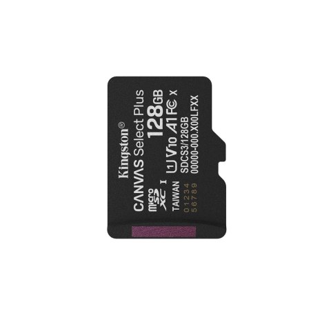 Kingston karta pamięci microSD 128GB Canvas Select+ G3 150MB/s