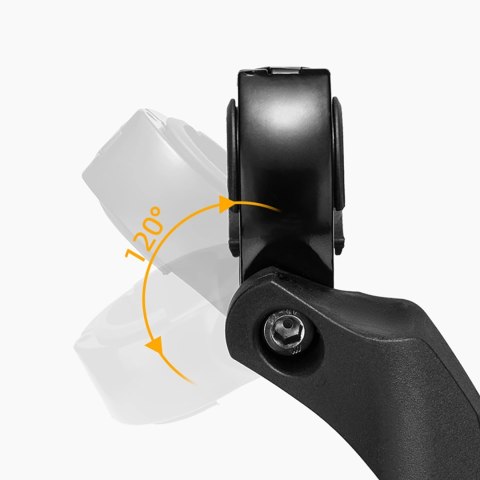 Lusterko rowerowe Rockbros 26210001004 wsteczne prawe - czarne