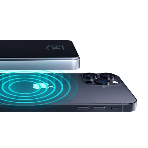 Powerbank 3mk MagSynergy z MagSafe 5000 mAh 18W - czarny