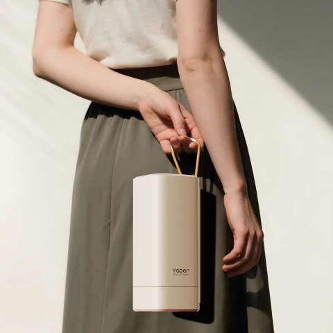 Projektor multimedialny Yaber T1 Pro przenośny ultrakompaktowy składany LCD FullHD 1080p - beżowy