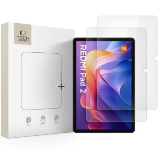 SZKŁO HARTOWANE TECH-PROTECT GLASS FIT+ 2-PACK XIAOMI REDMI PAD 2 / SE 11.0 CLEAR