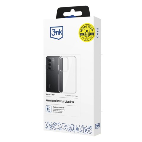 Etui 3mk Armor Case na Xiaomi Redmi 15 5G - przezroczyste