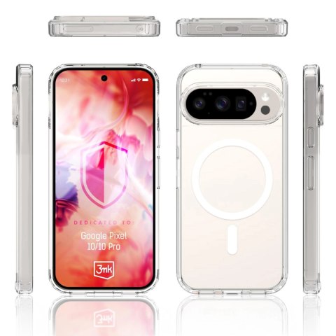 Etui 3mk Armor MagCase na Google Pixel 10 / Google Pixel 10 Pro - przezroczyste