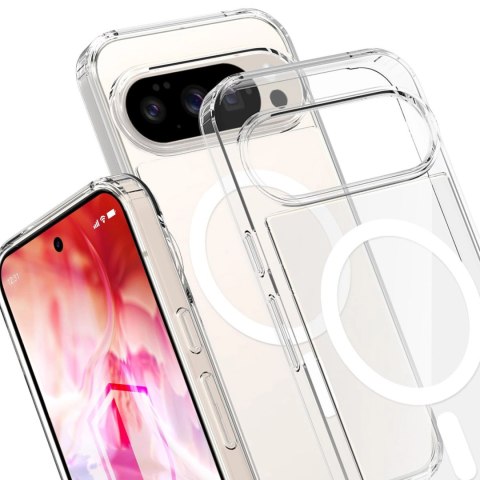 Etui 3mk Armor MagCase na Google Pixel 10 / Google Pixel 10 Pro - przezroczyste