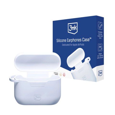 Etui 3mk Silicone AirPods Case na AirPods Pro 3 - białe