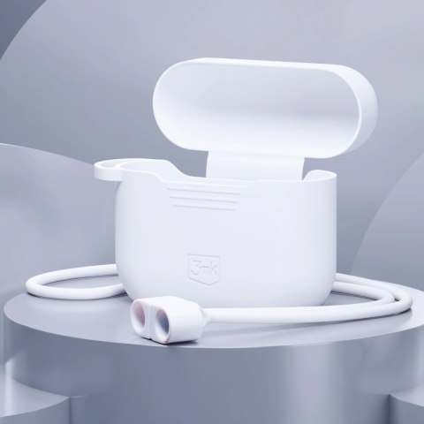 Etui 3mk Silicone AirPods Case na AirPods Pro 3 - białe