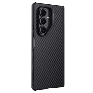 Etui Nillkin Synthetic Fiber Pro Magnetic na Samsung Galaxy Z Fold 7 kompatybilne z MagSafe - czarne