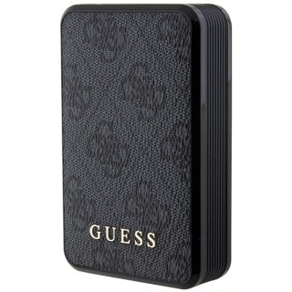Guess power bank 10000mAh 18W GUPB10DP4GEGK czarny PU Leather