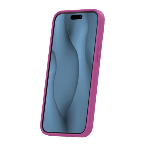 Nakładka Silicone Thin Mag do iPhone 16 Pro Max 6,9" fuksja