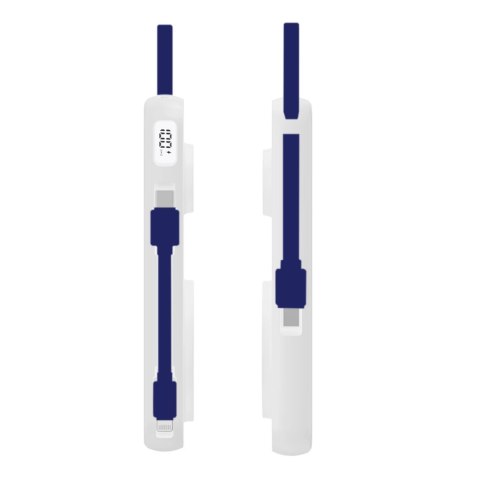 Powerbank 3mk PastelUp 10,000mAh 22.5W USB 1A1C - biały