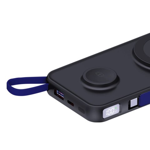 Powerbank 3mk PastelUp 10,000mAh 22.5W USB 1A1C - czarny