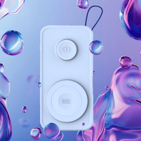 Powerbank 3mk PastelUp 10,000mAh 22.5W USB 1A1C - niebieski