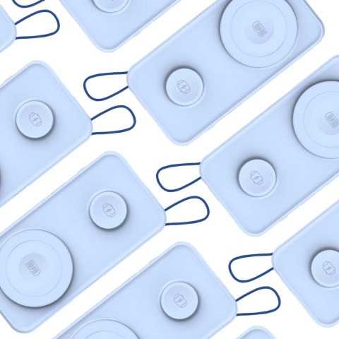 Powerbank 3mk PastelUp 10,000mAh 22.5W USB 1A1C - niebieski