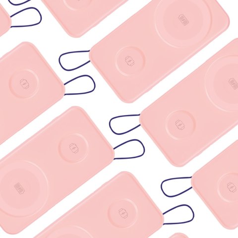 Powerbank 3mk PastelUp 10,000mAh 22.5W USB 1A1C - różowy