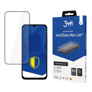 Szkło hartowane 3mk HardGlass Max Lite Black na Xiaomi Redmi Note 15 Pro