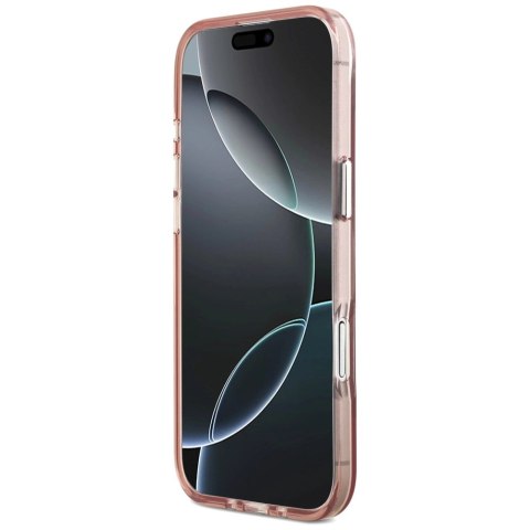 Etui Karl Lagerfeld IML Choupette Sketch Logo MagSafe na iPhone 17 Air - różowe