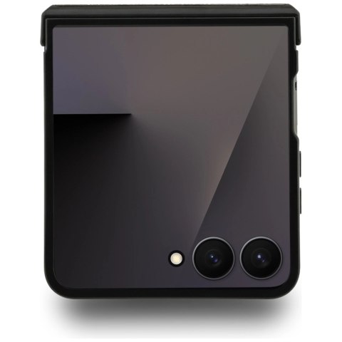 Etui Karl Lagerfeld Karl&Choupette Pins MagSafe na Samsung Galaxy Z Flip 7 - czarne