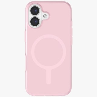 Etui UNIQ Clario Magclick Charging na iPhone 17 - różowe