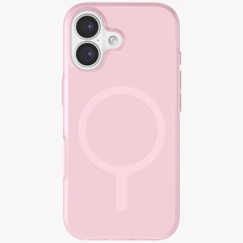 Etui UNIQ Clario Magclick Charging na iPhone 17 - różowe