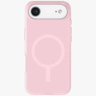 Etui UNIQ Clario Magclick Charging na iPhone Air - różowe