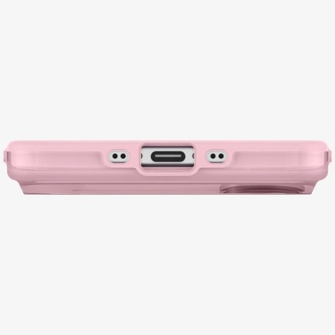 Etui UNIQ Clario Magclick Charging na iPhone Air - różowe