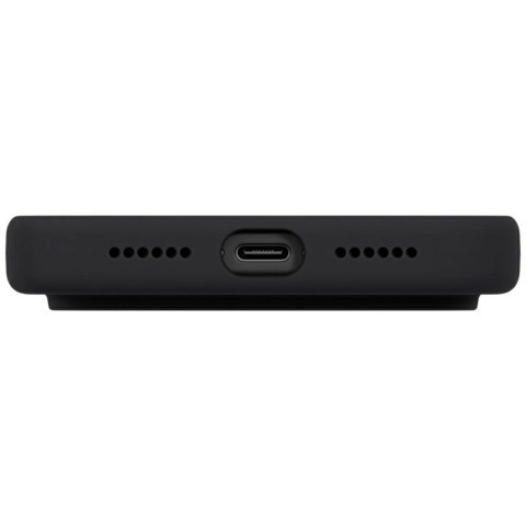 Etui UNIQ Lino na iPhone 17 Pro Max Magclick Charging - szare