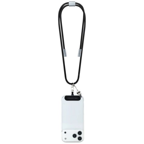 Kabel Karl Lagerfeld CBDY Ikonik Charm USB-C / USB-C smycz - czarny