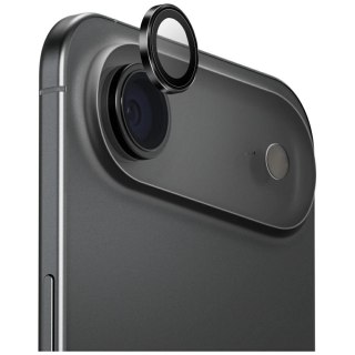 Szkło na aparat UNIQ Optix Aluminium Camera Lens Protector na iPhone 17 Air z aplikatorem - czarne