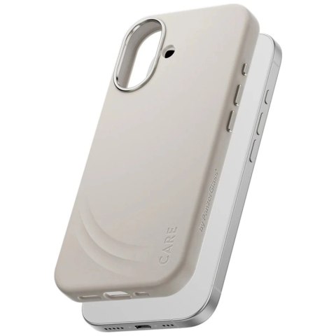 Etui CARE by PanzerGlass FLOW MagSafe na iPhone 17 - beżowy