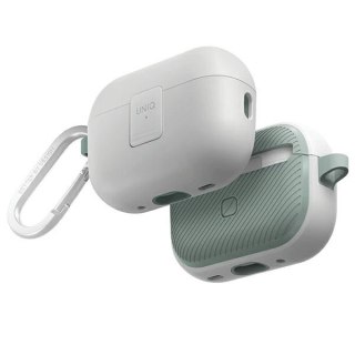 Etui UNIQ Clyde Lock Case AirPods Pro 2 - biało-zielone