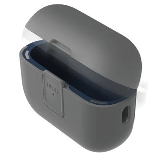 Etui UNIQ Clyde Lock Case AirPods Pro 2 - szaro-niebieskie