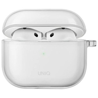 Etui UNIQ Glase AirPods 4 - przezroczyste