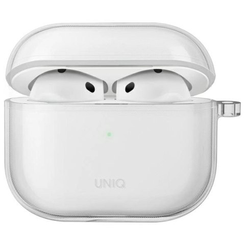 Etui UNIQ Glase AirPods 4 - przezroczyste