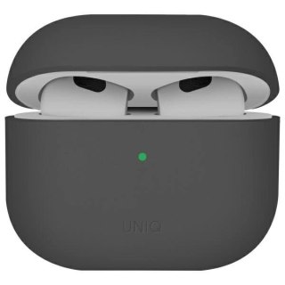 Etui UNIQ Lino Silicone AirPods 4 - szare