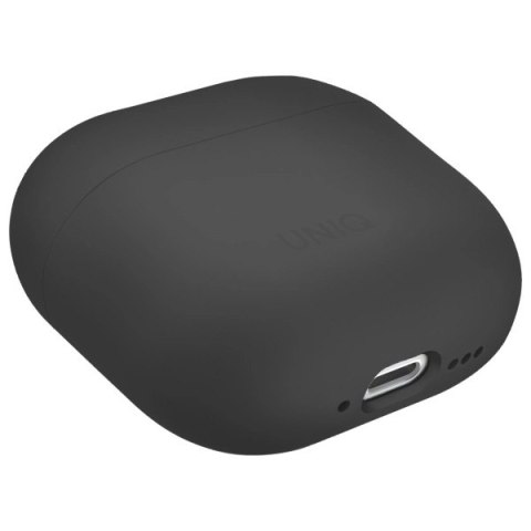 Etui UNIQ Lino Silicone AirPods 4 - szare