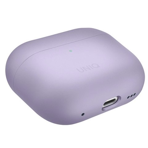 Etui UNIQ Lino Silicone AirPods Pro 2 - fioletowe