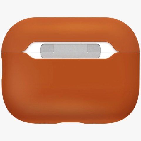 Etui UNIQ Lino Silicone na AirPods Pro 3 - pomarańczowe