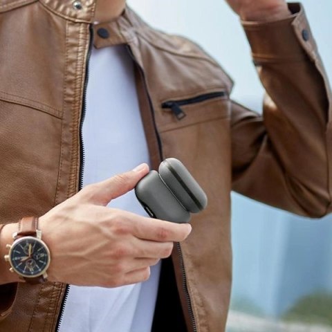 Etui UNIQ Lyden DS AirPods Pro 2 - szaro-czarne