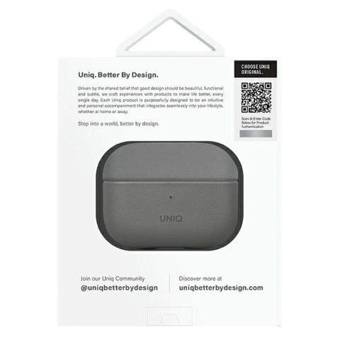Etui UNIQ Lyden DS AirPods Pro 2 - szaro-czarne