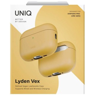 Etui UNIQ Lyden Vex na AirPods Pro 3 - żółte