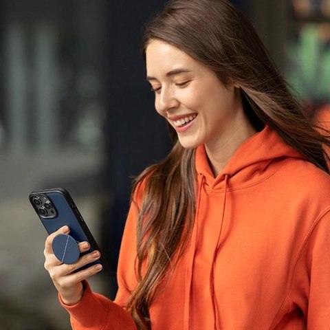 Etui UNIQ Novo na iPhone 14 Pro - czarne