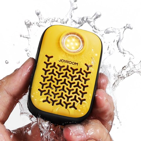 Głośnik Bluetooth Joyroom Maya JR-MS03 przenośny z wbudowaną latarką odporny - żółty